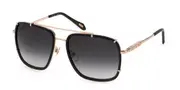 Just Cavalli SJC030V 0700 Men's Sunglasses Black Size 58