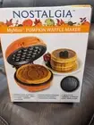 Nostalgia MyMini Pumpkin Waffle Maker