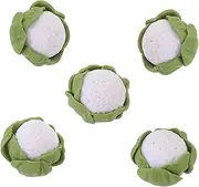KOMBIUDA 5pcs Realistic Mini Broccolo Model Lifelike Vegetable Dollhouse Accessories for Kitchen Scene Decor Miniature for Creative Play and Home Decoration