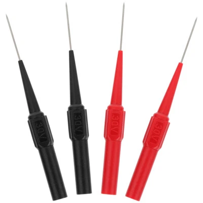 4Pcs Automotive Test Probes Kit Insulation Piercing Needles Non-destructive