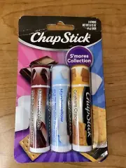 Chapstick S'mores Collection Milk Chocolate Marshmallow Graham Cracker NEW