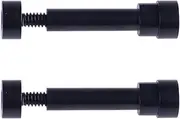 BestParts 1 Pair New Metal Hinge Swivel Screw Hinge Pins Replacement Accessories for Bose QuietComfort 35 II/QC35 I/QC35 II/QC45/QC25 Headphones (Black)
