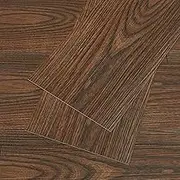 VEELIKE Brown Wood Effect Vinyl Flooring Wood Floor Tiles Self Adhesive Vinyl Flooring Tiles Bedroom Vinyl Plank Flooring Bathroom Stick on Tiles Kitchen Wall Tiles Waterproof 90cm×15cm 12 Pieces