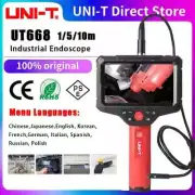 UNI-T IP67 Endoscope 200W Pixel HD Camera 1080P Dual Lens Snake Borescope UT668