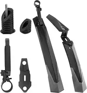 Cycling Mud Guard,Bike Mudguard Set - Quick Release Thicken Widen Flaps Full Cover for Front and Rear Wheels Mountain