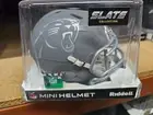 CAROLINA PANTHERS SLATE Helmet Riddell Replica Mini Speed Style Alternate