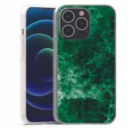 For Apple IPhone 13 Pro Max Mini TPU Case Cover+Glass(Emerald Marble)