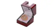Display Ring Box Case Real Wood Sport Fans Gift Great Fit Rings Championship Fan