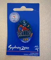 Sydney 2000 Olympic Games Countdown Pins/Badge - 199 Sleeps To Go (With SYD)