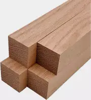 Red Oak Turning Blanks (4pc) 2" x 2" x 24"