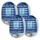 2X(Bug Zapper Indoor with Lights for Living Room, Home, Kitchen,Office C5E2)