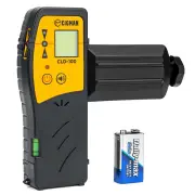 EU Direct CIGMAN CLD-100 Laser Detector for Line Laser Level Green and Red Beam Receiver With Exceptional 165ft Range Th