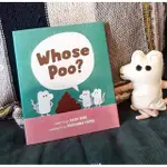 訂購🍀經典幽默英文繪本 WHOSE POO ?🍀知名插畫家MARIANNA COPPO 【缺書店】