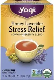 Yogi Tea Herbal Tea Bags Honey Lavender Stress Relief 16pk