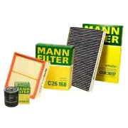 Mann Oil Air Carbon Cabin Filter Service Kit For Audi A6 Allroad Quattro
