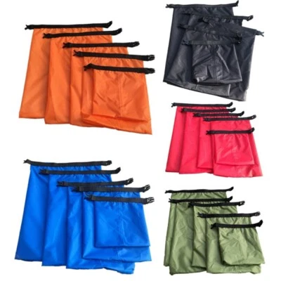 Waterproof Dry Bag Sack Pouch Boating Kayaking Camping Rafting Hiking Bags 5Pcs