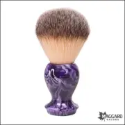 Shaving Brush - Maggard Razors Purple Resin Handle Synthetic Shaving Brush, 24mm
