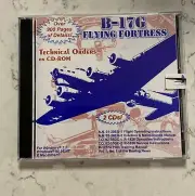 B-17G Flying Fortress Robert E. Fields Technical Orders Instructions Manuals CD
