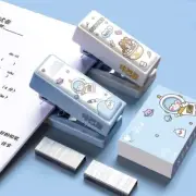 Stationery Cartoon Metal Stapler Set Metal Binding Tools New Mini Stapler