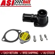 BARRA THERMOSTAT HOUSING For FALCON XR6 TURBO FORD Engine Water Pump asi black (for: Ford)