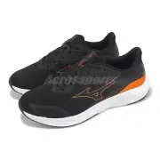 Mizuno Enerzy Runner Z Wide Black Orange Men Road Running Shoes K1GA2412-12