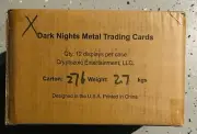 CZPLUS DARK NIGHTS: METAL 12 FACTORY SEALED HOBBY BOXES - Batman - Sealed Case!