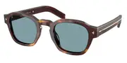 Prada PR A16SF Asian Fit Polarized 15W04D Men's Sunglasses Tortoiseshell Size 53