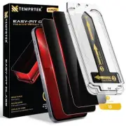 + for iPhone 13 Pro Max/14 Plus Privacy Glass Screen Protector 2 Pack (9H+ Mi...