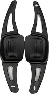 ATATNK Car Steering Wheel Shift Paddles Extend Compatible for Volkswagen 2019 Passat B8 Golf7 Alltrack Tiguan Variant Jetta Quick Shifter Stickers(D)