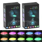 1-4Pcs Rechargeable Toilet Bowl LED Night Light Motion Active Seat Sensor Lamps