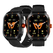Weofly Pioneers 1.95inch AMOLED Display bluetooth Call Heart Rate Blood Pressure Blood Oxygen Monitor Sleep Monitoring S
