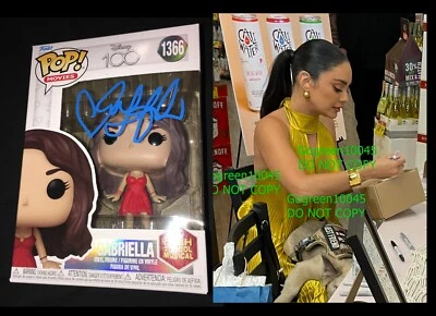 Vanessa Hudgens signed Gabriella funko pop High School Musical poster photo HSM