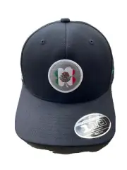 Black Clover Mexico Flexfit 110 Snapback Adjustable World Golf Championship Hat