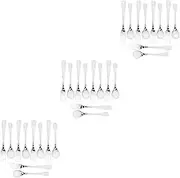 iplusmile 15 Sets Toddler Fork Spoon Set Boys and Girls Cutlery Led Weaning Utensils Safe Eating Gadget