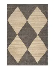 nuLOOM Pandora Diamond Jute Rug