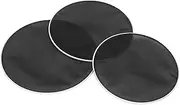 ibasenice 3 Pcs Silent Drum Practice Pad Set Drum Pad Mute Drum Heads Mesh Drum Heads Replacement