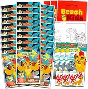 Disney Lion Guard Mini Party Favors Set for Kids - Bundle with 24 Lion Guard Play Packs with Coloring Pages, Stickers, More (Lion Guard Birthday Party Supplies)
