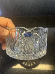 Bohemia Lead Crystal Wine/Champagne bottle Coaster. Nice!
