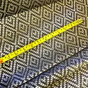 Geometric Diamond Pattern Upholstery Fabric Drape Curtain One 1 Panel 35" x 90"