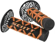 Scott Diamond Plus Donut Motocross Grip, black-orange One Size Black Orange