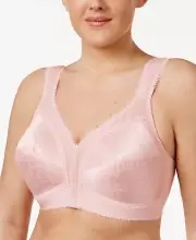 NIB! Playtex 38DD 18 Hour Ultimate Shoulder Comfort Wireless Bra 4693 Pink