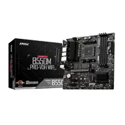 Msi B550M Pro Vdh Wifi Am4 Matx Motherboard 4Xddr4 3Xpcie