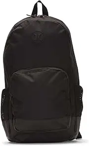 [Hurley] Men's Renegade Solid Laptop Backpack, Black, Qty, Black
