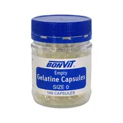 Bonvit Empty Gelatine Capsules Size '0' 140c
