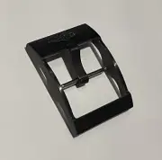 New 20mm Black Coated S/S Generic Clasp For Breitling Navy Timer Avanger Watch