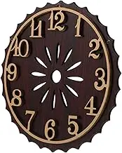 QUMIIRITY Cuckoo Clock Dial Plate DIY Plastic Replacement for Wall Clocks Round Dial Plate Vintage Style Easy Assembly