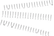 EXQUIMEUBLE Stunning Lash Clusters Rhinestones False Eyelashes Fashion Accessory for Parties