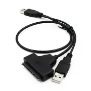 USB2.0 External PC SSD Hard Disk Drive Adapter USB To SATA 2.5" Converter D