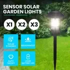 Nekepy Solar Lights Outdoor Path Lawn Lamp Driveway Garden Lights LED Waterproof