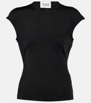 [Tove] Tove Deca jersey top AU 14 black
